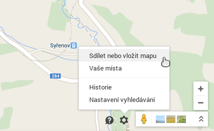 google-maps-iframe-menu